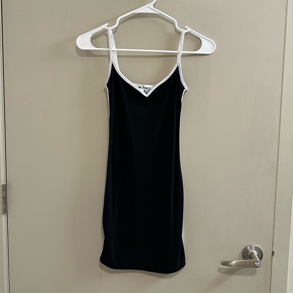 Princess Polly Black and White Mini Dress